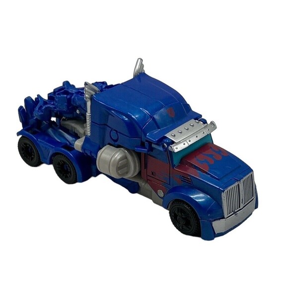Transformers the Last Knight 1-Step Turbo Changer Optimus Prime 4.5" Figure 2017 - Picture 5 of 10